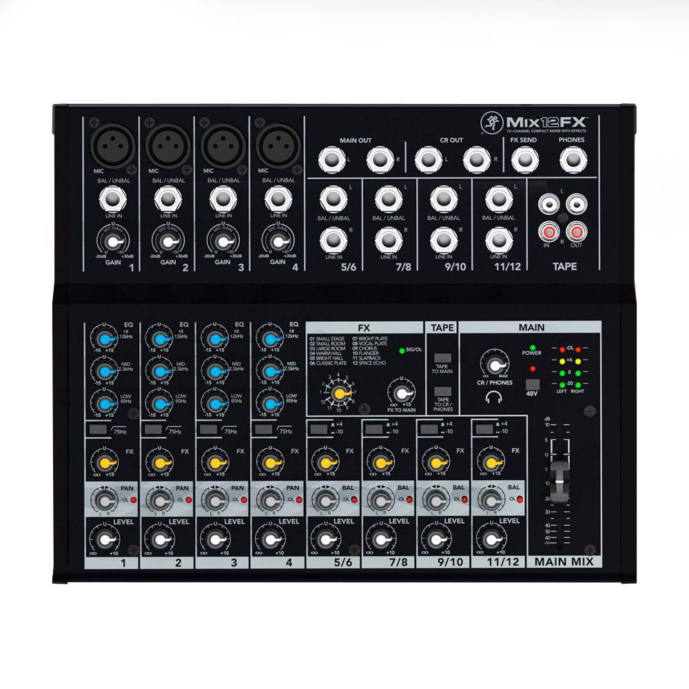 CONSOLA MACKIE MIX12FX