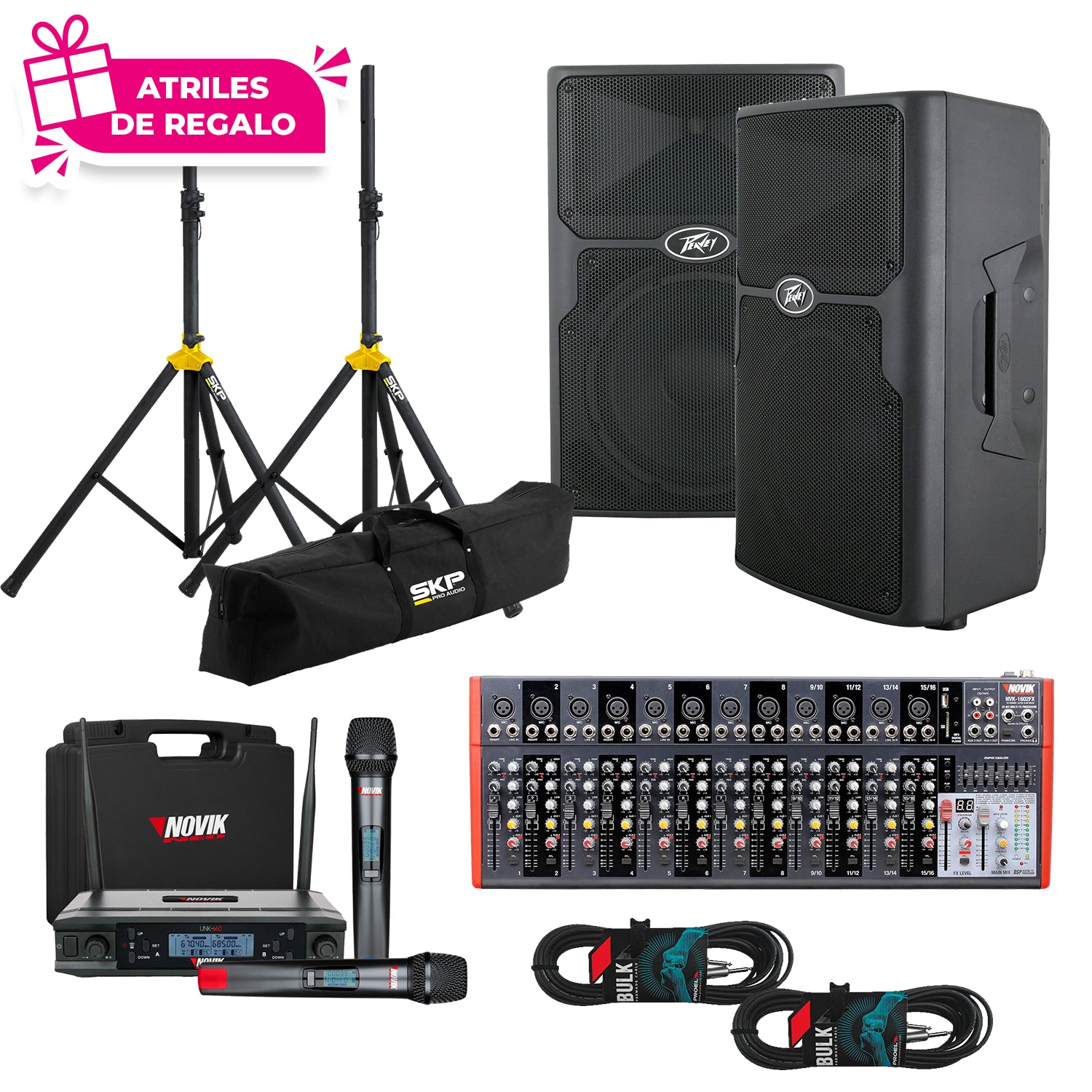 Combo Rock Stage Peavey