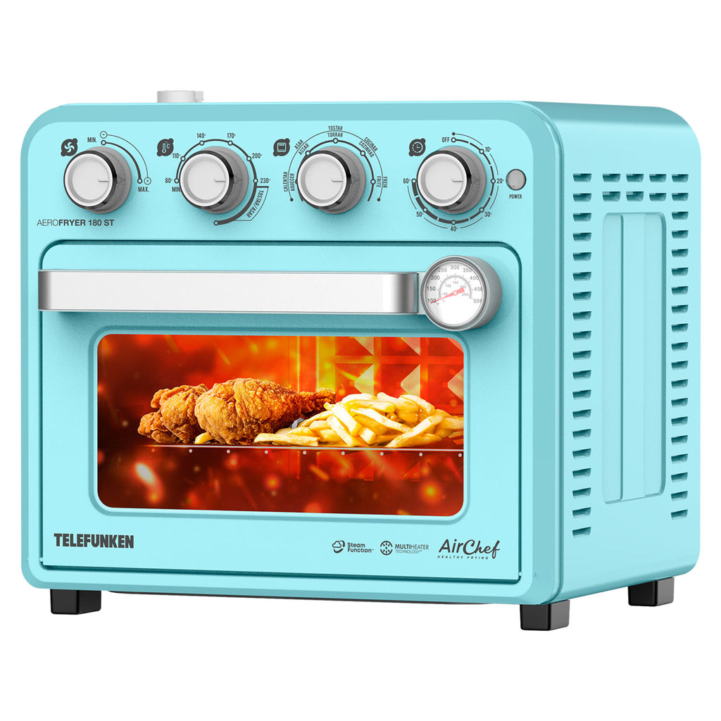 Horno Freidora de Aire  y Vapor 18lts AeroFryer 180ST