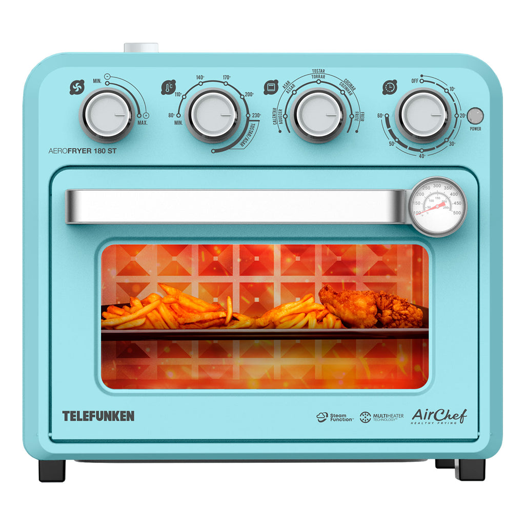 Horno Freidora de Aire  y Vapor 18lts AeroFryer 180ST