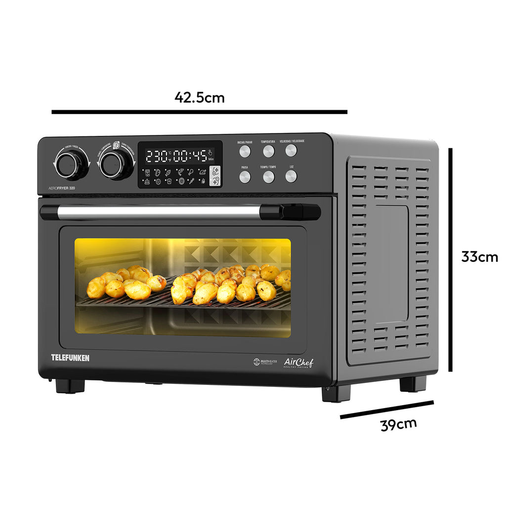 Horno Freidora de Aire 32lts AeroFryer 320